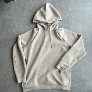 Lululemon Smooth Spacer Classic-Fit Pullover Hoodie, men's L, Sheer Oak